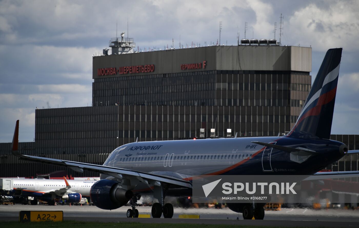 Aircraft at Sheremetyevo Airport