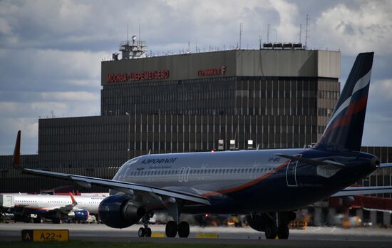 Aircraft at Sheremetyevo Airport