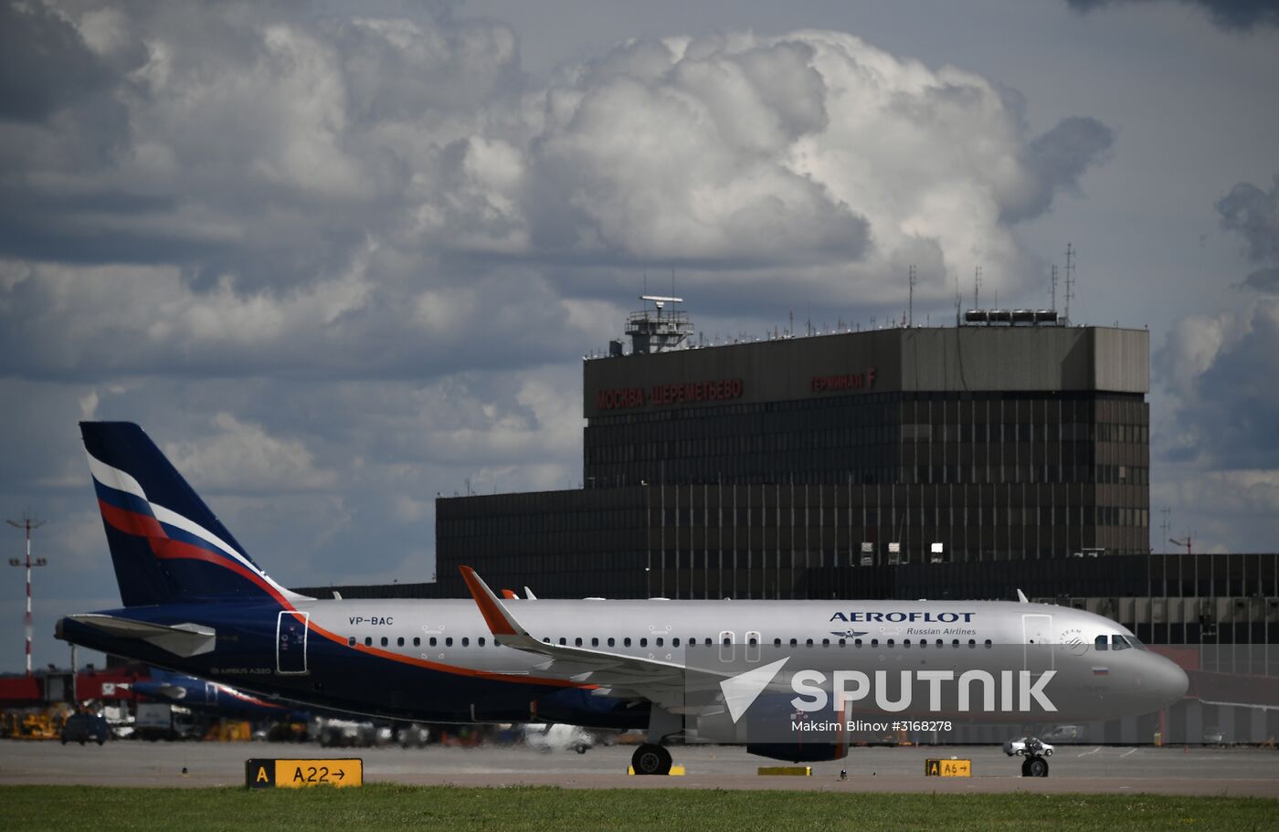 Aircraft at Sheremetyevo Airport