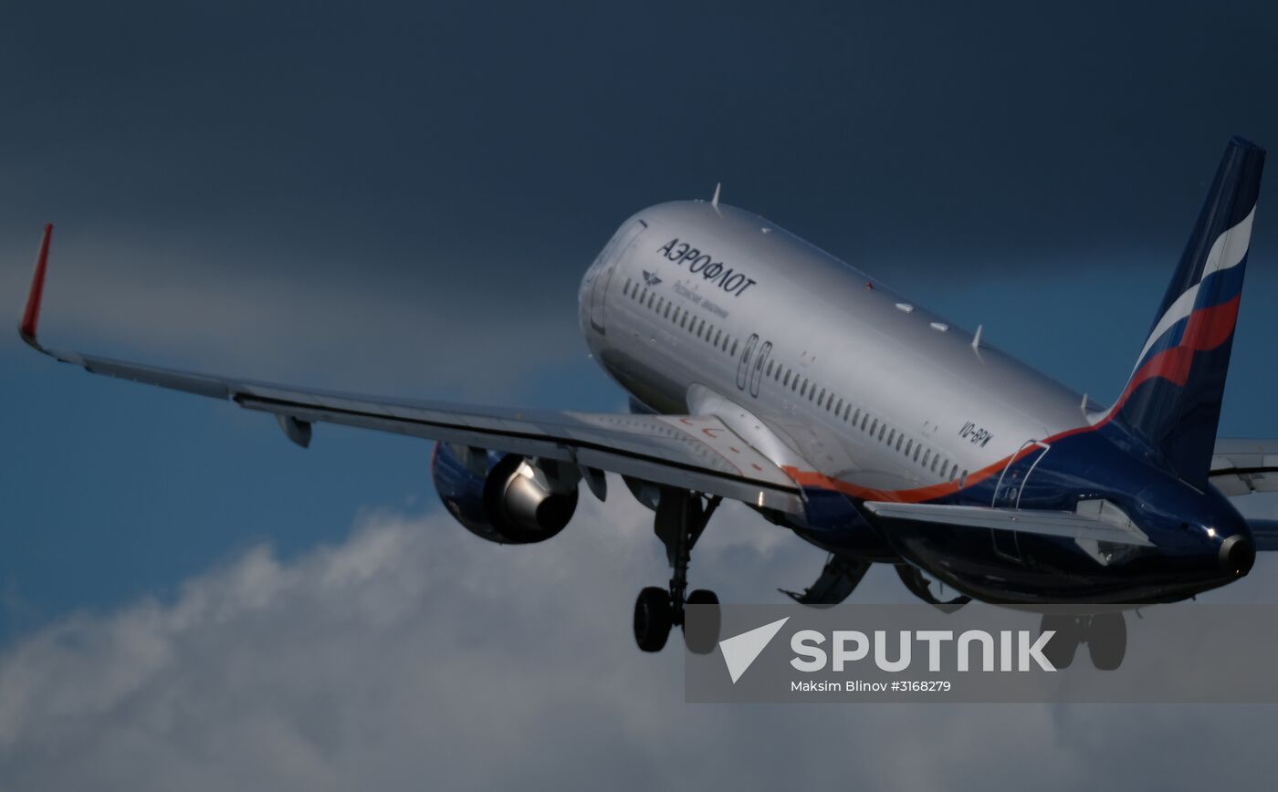Aircraft at Sheremetyevo Airport