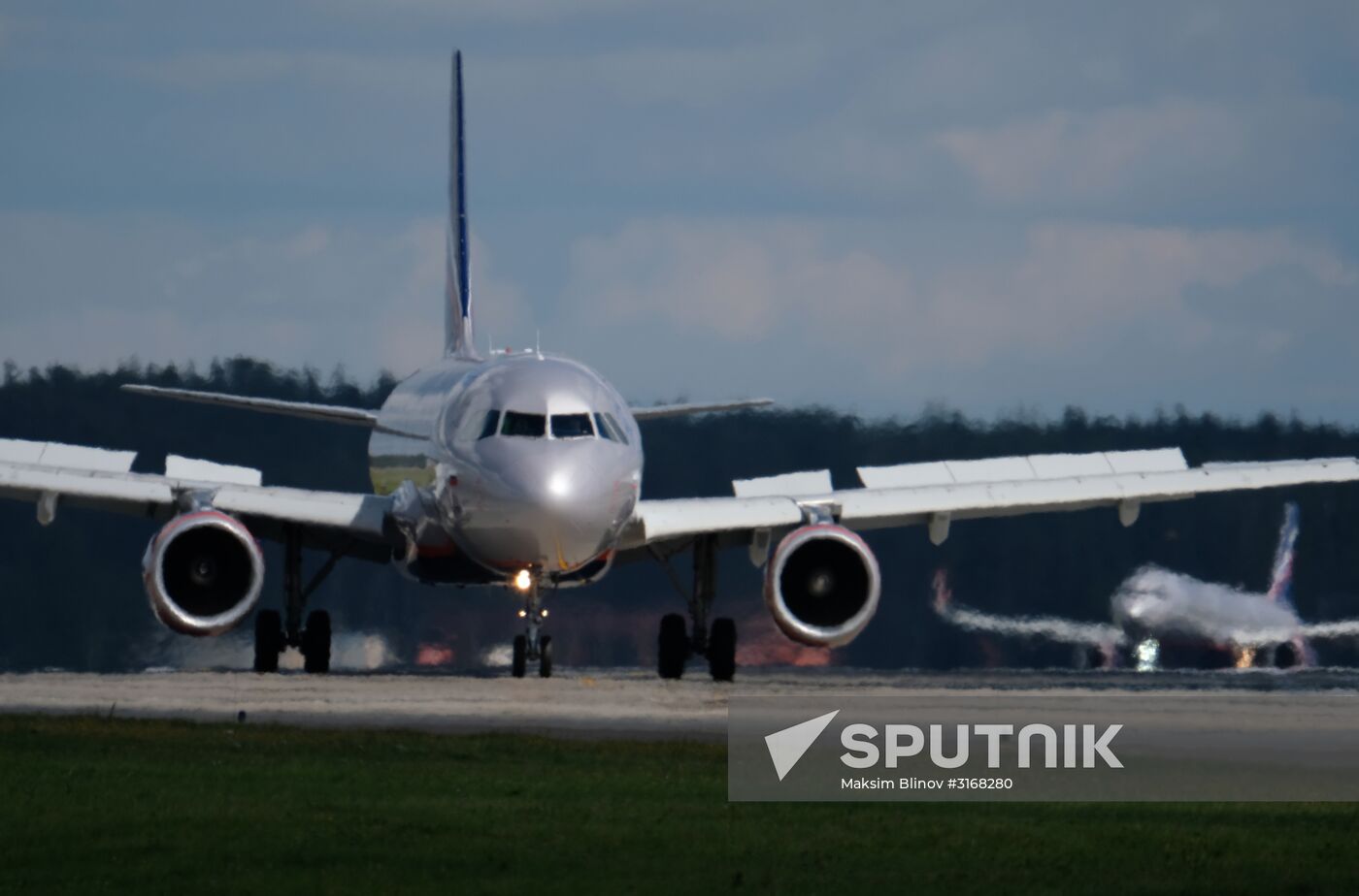 Aircraft at Sheremetyevo Airport