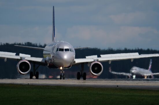 Aircraft at Sheremetyevo Airport
