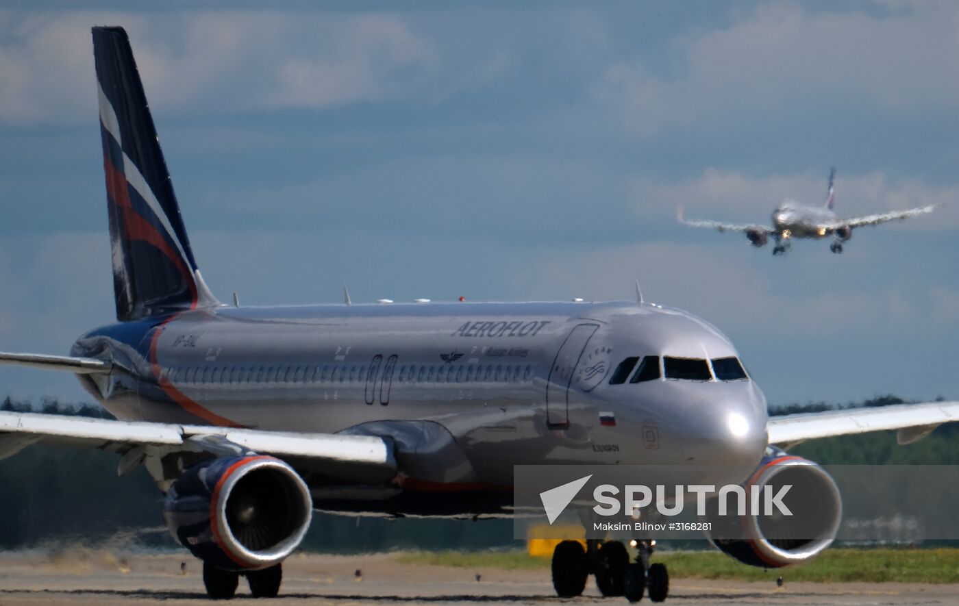 Aircraft at Sheremetyevo Airport