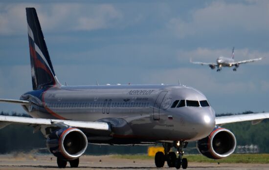 Aircraft at Sheremetyevo Airport