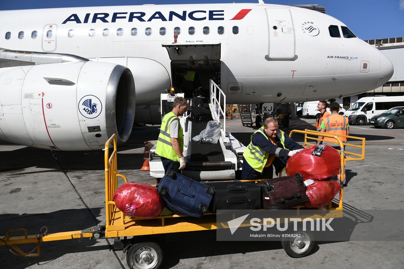 Aircraft at Sheremetyevo Airport