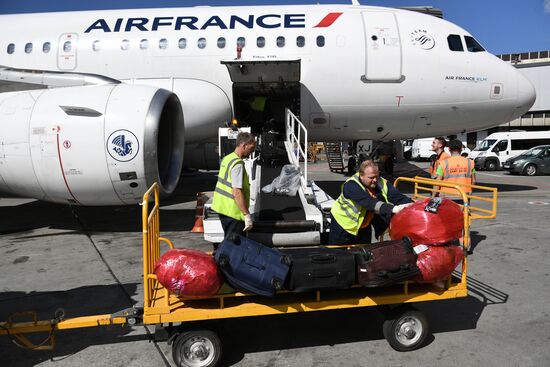Aircraft at Sheremetyevo Airport