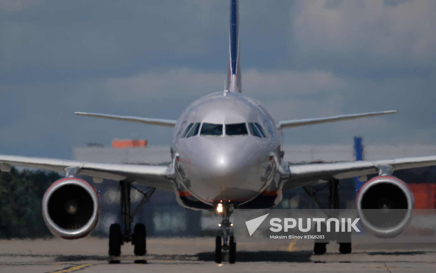 Aircraft at Sheremetyevo Airport
