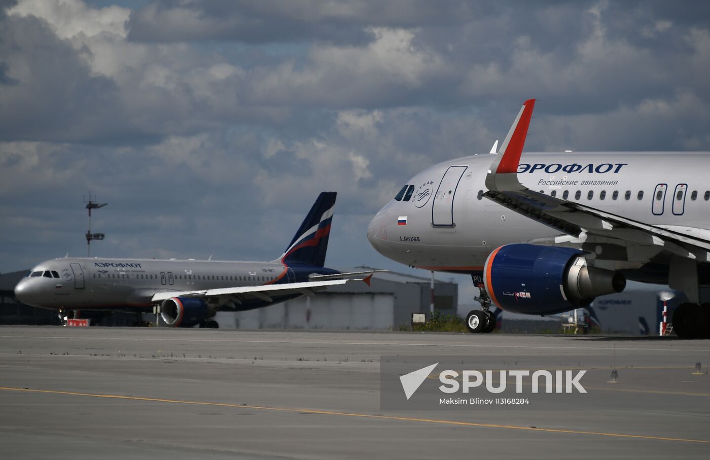 Aircraft at Sheremetyevo Airport