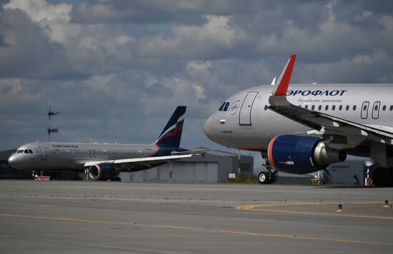 Aircraft at Sheremetyevo Airport