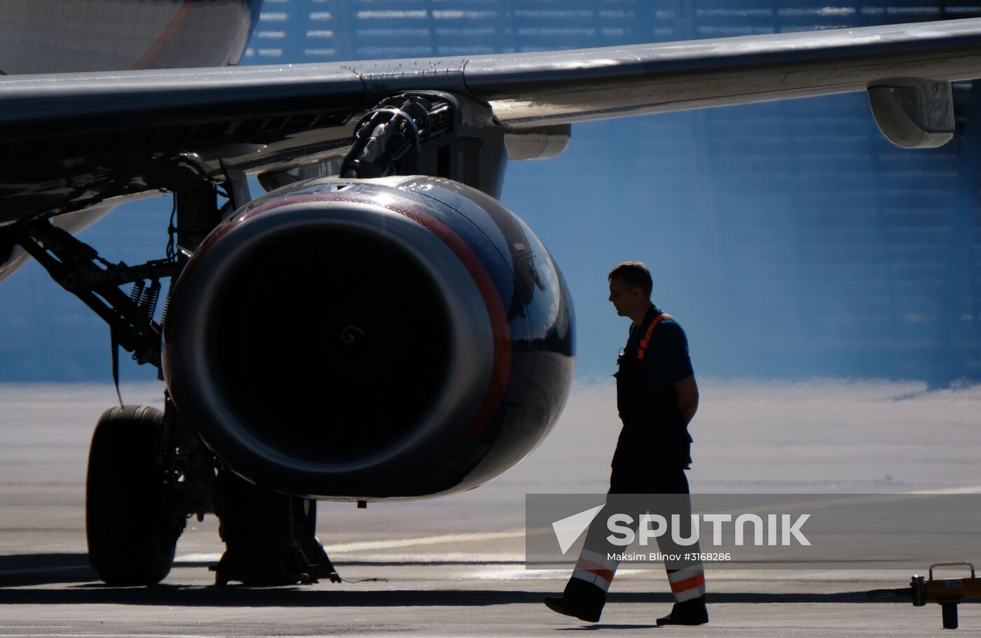 Aircraft at Sheremetyevo Airport