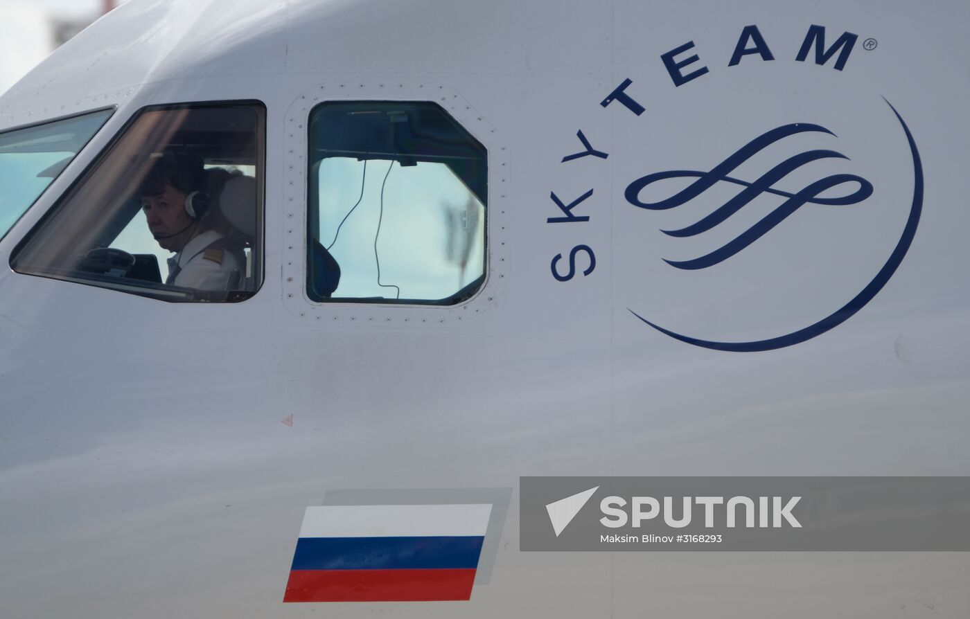 Aircraft at Sheremetyevo Airport