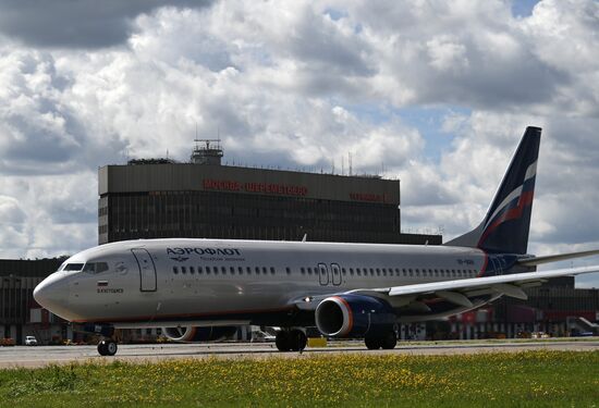 Aircraft at Sheremetyevo Airport