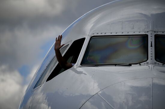 Aircraft at Sheremetyevo Airport