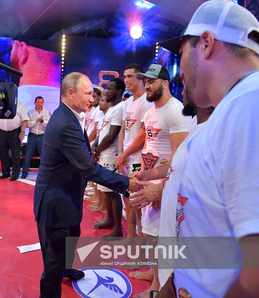 Russian President Vladimir Putin's working trip to Sochi