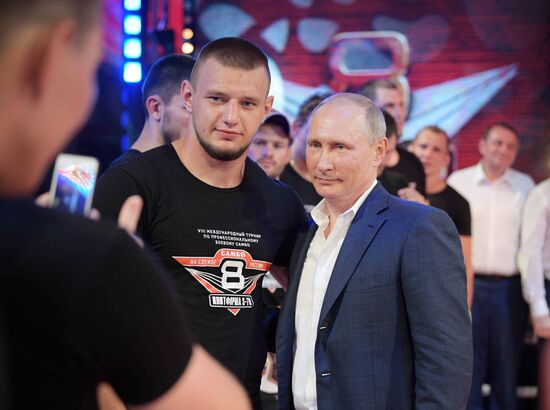 Russian President Vladimir Putin's working trip to Sochi