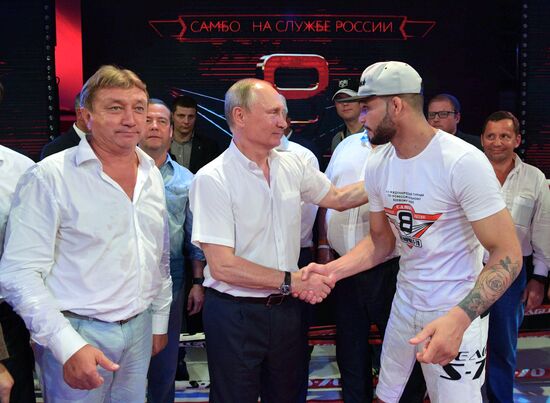 Russian President Vladimir Putin's working trip to Sochi