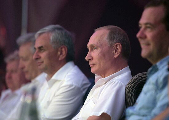 Russian President Vladimir Putin's working trip to Sochi