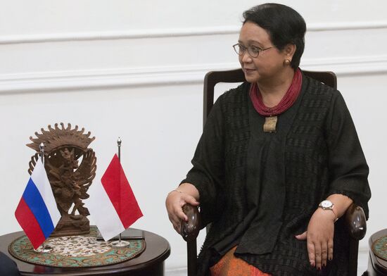 Russian Foreign Minister Sergei Lavrov's visit to Indonesia