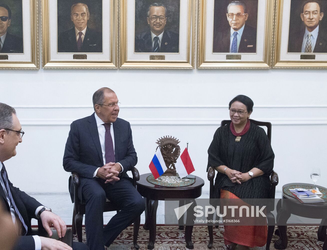 Russian Foreign Minister Sergei Lavrov's visit to Indonesia