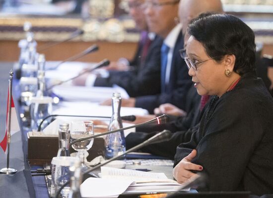Russian Foreign Minister Sergei Lavrov's visit to Indonesia