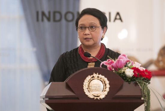 Russian Foreign Minister Sergei Lavrov's visit to Indonesia