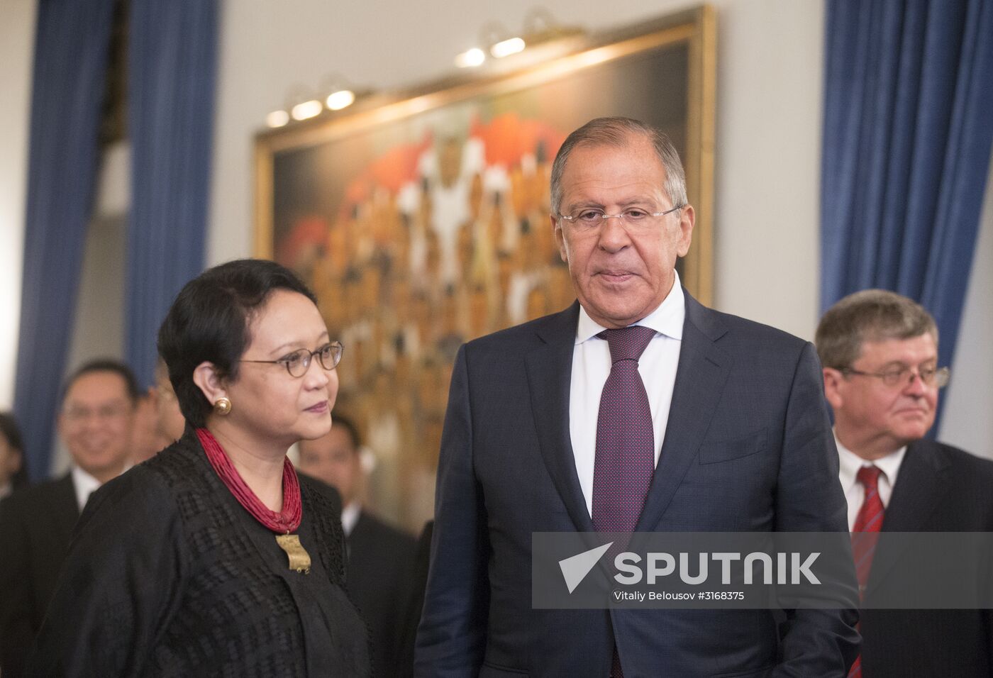 Russian Foreign Minister Sergei Lavrov's visit to Indonesia