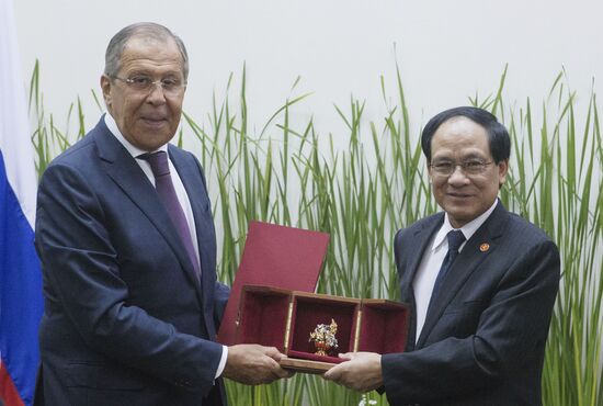 Russian Foreign Minister Sergei Lavrov's visit to Indonesia