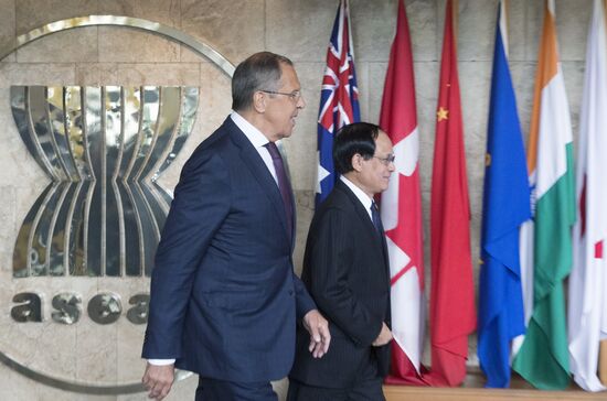 Russian Foreign Minister Sergei Lavrov's visit to Indonesia