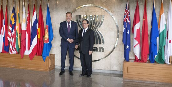 Russian Foreign Minister Sergei Lavrov's visit to Indonesia