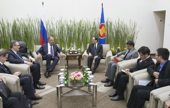 Russian Foreign Minister Sergei Lavrov's visit to Indonesia