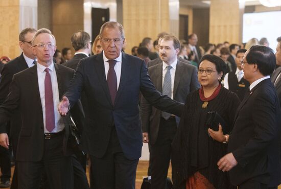 Russian Foreign Minister Sergei Lavrov's visit to Indonesia