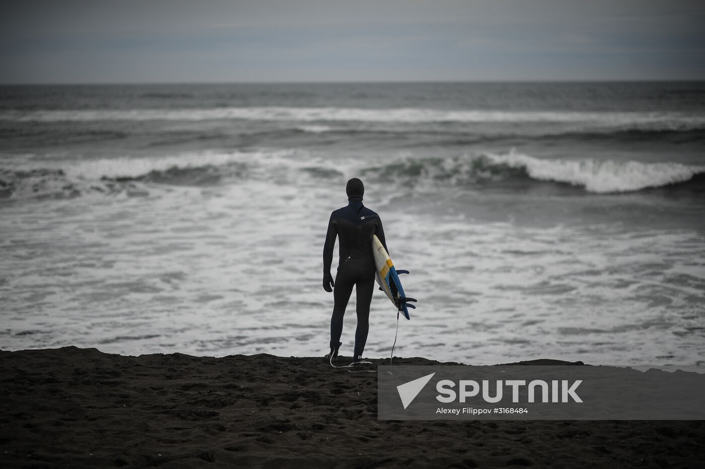 Surfing in Kamchatka