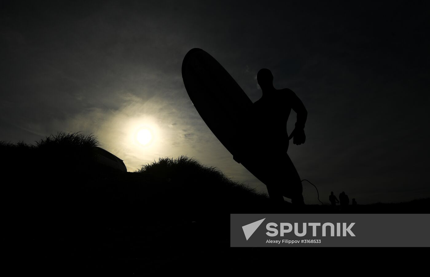 Surfing in Kamchatka