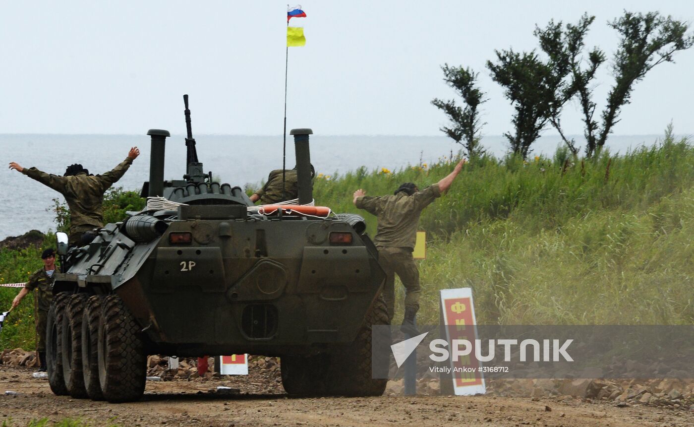 Seaborne Assault 2017 international competition in Primorye Territory