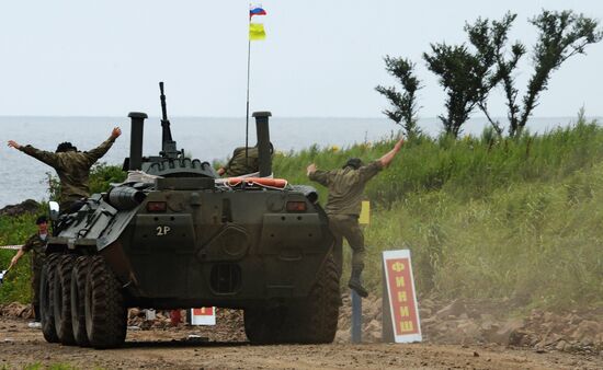 Seaborne Assault 2017 international competition in Primorye Territory