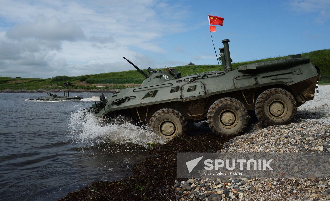 Seaborne Assault 2017 international competition in Primorye Territory