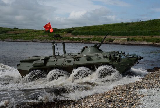 Seaborne Assault 2017 international competition in Primorye Territory