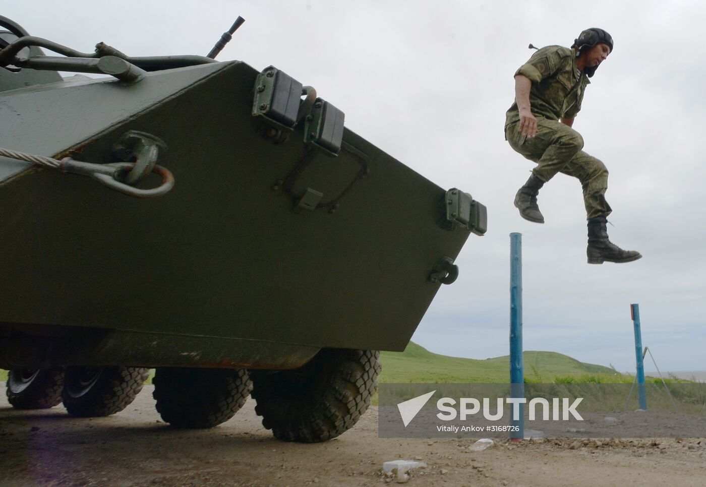 Seaborne Assault 2017 international competition in Primorye Territory