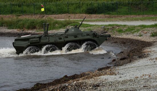 Seaborne Assault 2017 international competition in Primorye Territory