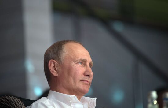 President Vladimir Putin's working trip to Sochi