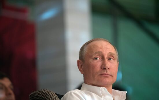 President Vladimir Putin's working trip to Sochi