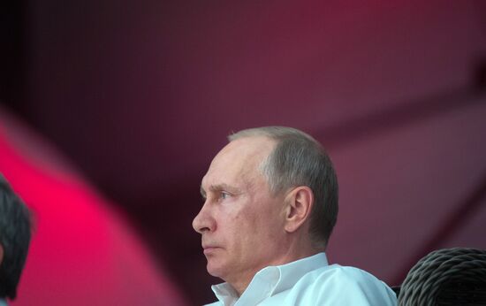 President Vladimir Putin's working trip to Sochi