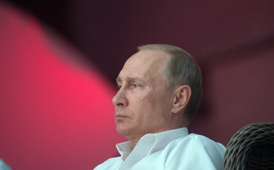 President Vladimir Putin's working trip to Sochi