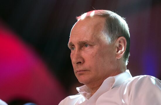 President Vladimir Putin's working trip to Sochi