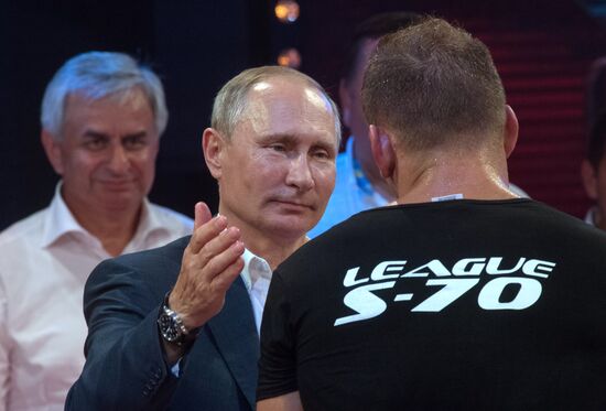 Russian President Vladimir Putin's working trip to Sochi