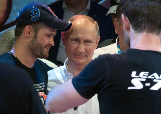 President Vladimir Putin's working visit to Sochi