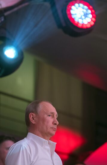 President Vladimir Putin's working trip to Sochi