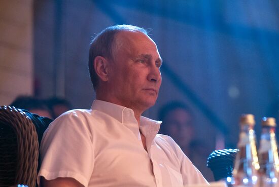 President Vladimir Putin's working trip to Sochi