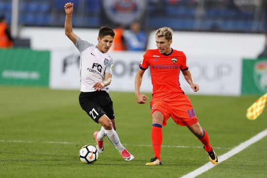 Football. Russian Football Premier League. Tosno vs. CSKA