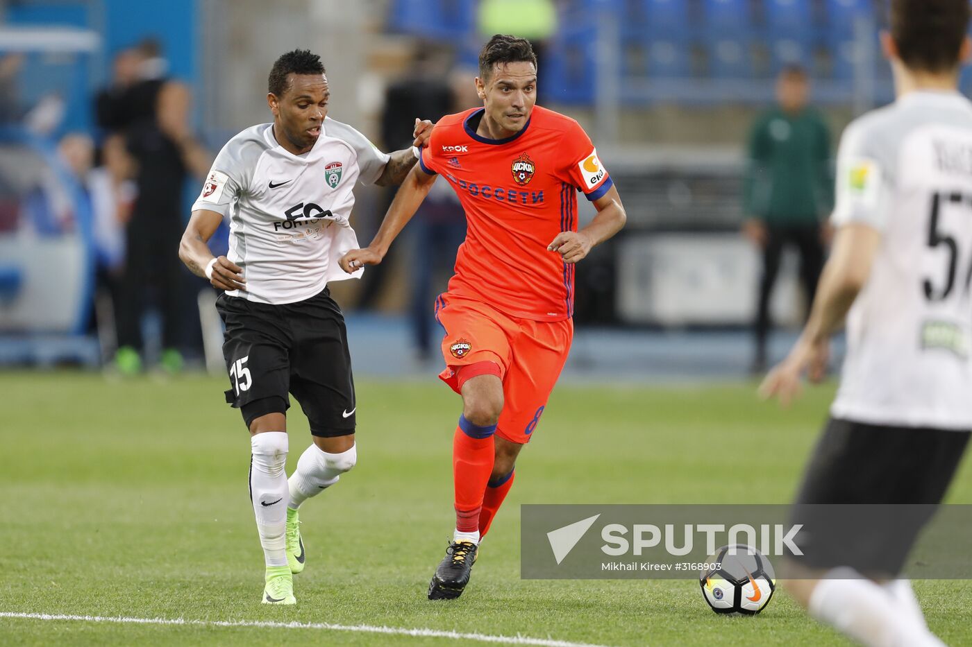 Football. Russian Football Premier League. Tosno vs. CSKA